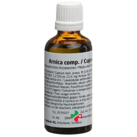 Weleda Arnica comp/Cuprum oil bottle 50 ml - PrimeCare Global